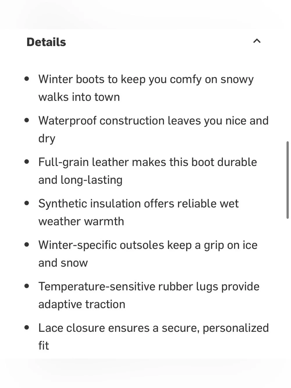 THE NORTH FACE Purna Luxe Lace-Up Winter Boots Brown Tan Primaloft Size 8